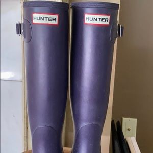 Hunter rain boots